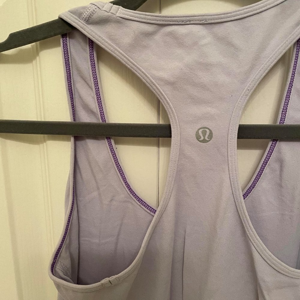 Lavender Lululemon Racerback Tank